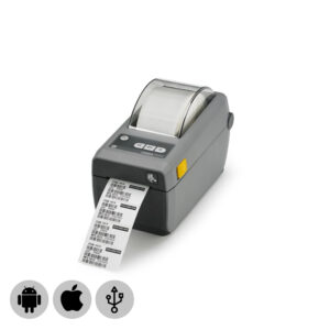 Zebra ZD410 ZD41022-D0E000EZ Advanced Desktop 2" DT 203dpi Printer - Image 1