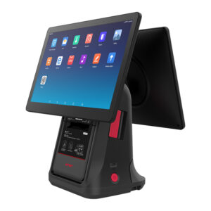 iMin D4-504 EPOS Touch Terminal - Display 15.6" + 10.1" CFD - 80mm Thermal Printer