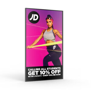 43โ High Vibrance Android Advertising Display