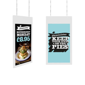 43" Hanging Double Sided Window Display