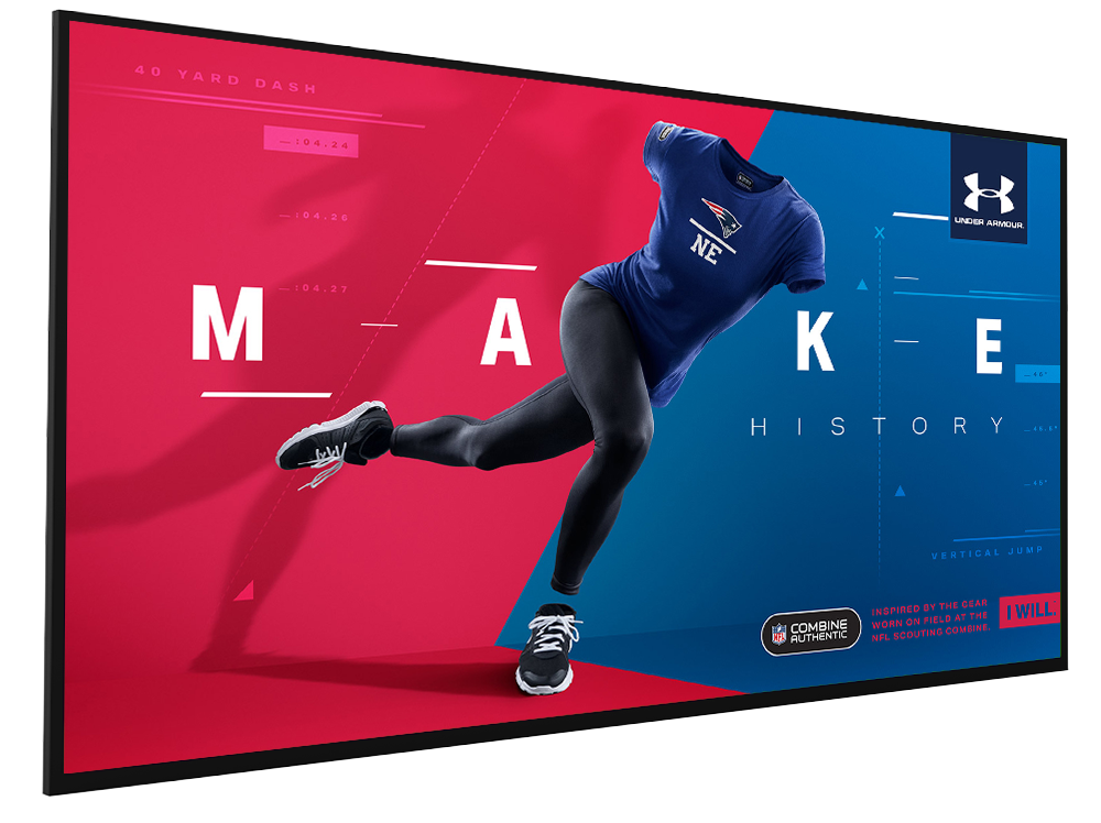 Freestanding Digital Screen Digital Screen Advertising