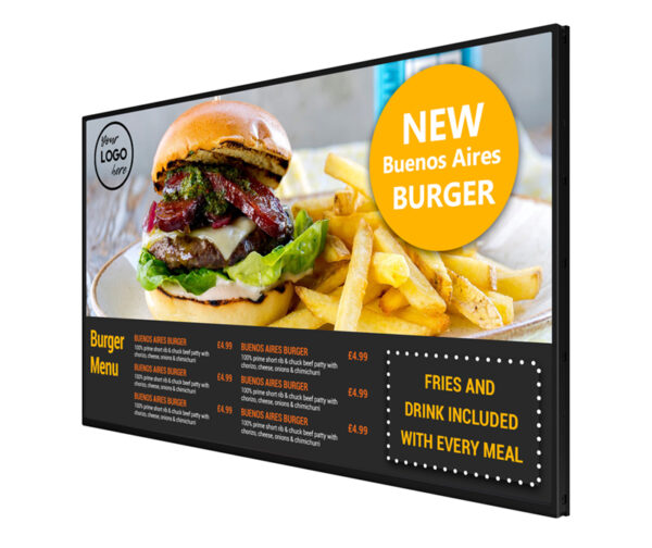 digital menu board