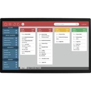 WP-T21 KDS 21.5-Inch 16:9 Kitchen Display System, Full HD 1920 x 1080, 10 points PCAP, 11th Gen Intel Core Processor, IP55 Protection