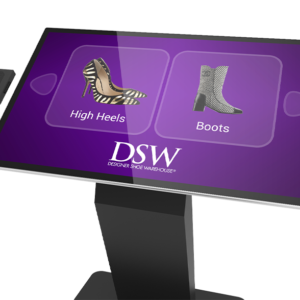 43" Windows PCAP Touch Screen Kiosk, TWP43A, Integrated Android, Integrated WI-Fi, Anti Fingerprint/ Smooth Gestures