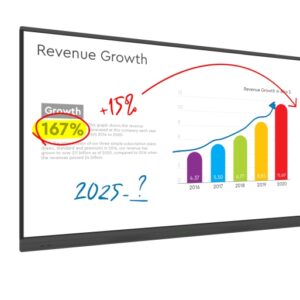 86" 4K Interactive Touch Display with MeetingPad Software, PT86J, 4K Display, Slim BezelSlim Bezel, Integrated Android PC - Image 8