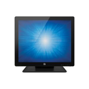 Elo 1717L 17-inch Desktop Touchscreen Monitor, VGA video interface, iTouch, USB & RS232 touch controller interface, Zero-bezel, Clear, Black
