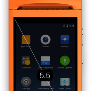 Sunmi V1s, SUNMI OS 2.3, Android 6.0 Nougat, Memory Upgrade, Support Tax Control Module, Built-In GPS