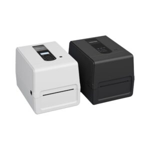 Toshiba BV400T Desktop Label Printer, 4 Inch Thermal Transfer Label Printer, 203dpi/300dpi, LCD Display, White/Black