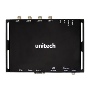 Unitech RS804 4-Port RFID UHF IoT Reader, RS804-34EBS4G, Standard package includes RS804 reader, power adapter & 5x ALN-9654 RFID Tag - Image 3