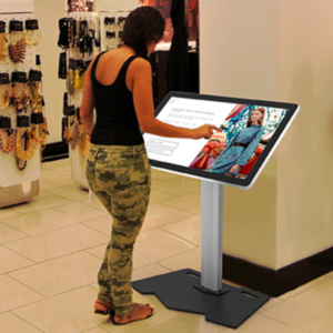 Touch Screen Floor Stand, VESA Mounting Pattern,  Suitable for 19-Inch to 43-Inch Screens - Image 4