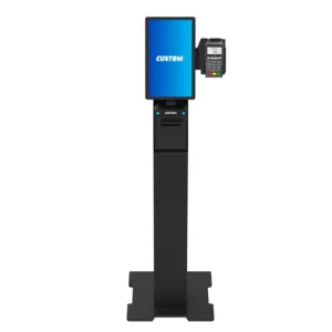 Custom CONNECT Kiosk Self-service countertop and floor stand