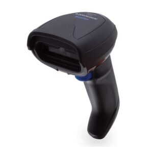 Datalogic Gryphon GM4200 Cordless Handheld Scanner, 1D, Linear Imager, 433 MHz/910 MHz, Black/White