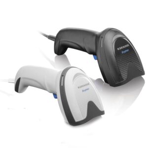 Datalogic Gryphon I GD4500 Barcode Reader, Kit, 2D Mpixel Imager, USB/RS-232/Wedge Multi-Interface, Black/White - Image 1