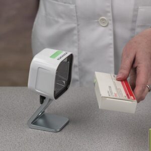 Datalogic Magellan 1500I 2D High Performance Presentation Scanner, USB, Black/White - Image 2