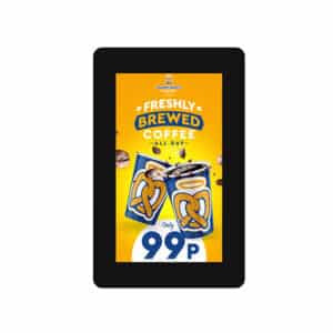 55โณ Wall-mounted Outdoor Digital Advertising Display OW55UHD10, Integrated Android 14 Media Player, 3,500cd/m2 Brightness, IP56 Rated, Smart Sensors