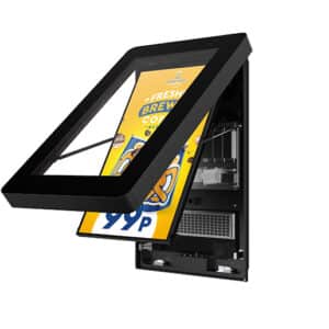55″ Wall-mounted Outdoor Digital Advertising Display OW55UHD10, Integrated Android 14 Media Player, 3,500cd/m2 Brightness, IP56 Rated, Smart Sensors - Image 3