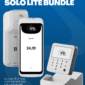 SumUp All-in-One Terminal and Solo Lite card reader with charging cradle bundle