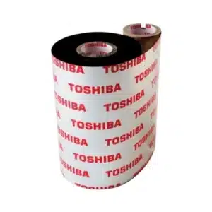 Toshiba AW1F basic wax thermal transfer ribbon 300m roll for B-FV4T and B-SV4T printers