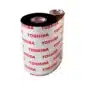 Toshiba AW1F basic wax thermal transfer ribbon 300m roll for B-FV4T and B-SV4T printers
